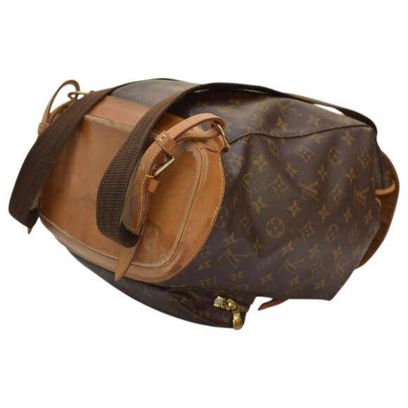 Louis Vuitton Monogram Montsouris Backpack in brown monogram canvas and natural - Picture 11 of 16